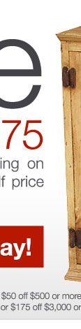 Rustic Pine Collection - Andrea TV Stand