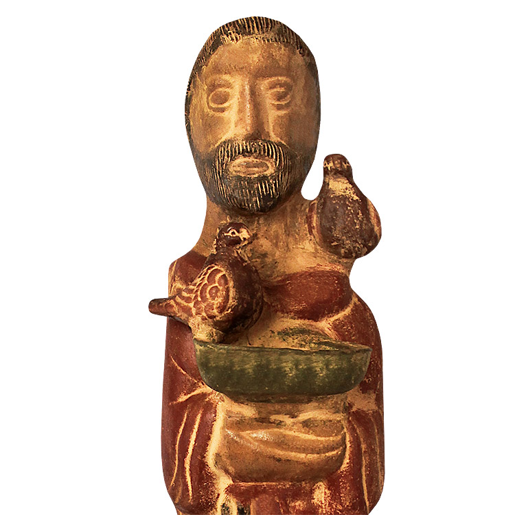 Clay Wall Art Ceramic San Francisco Statue CBF010