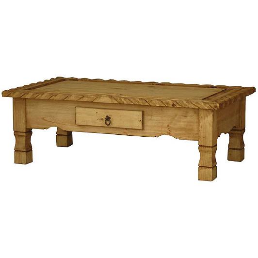 Rustic Pine Collection Texana Coffee Table CEN03