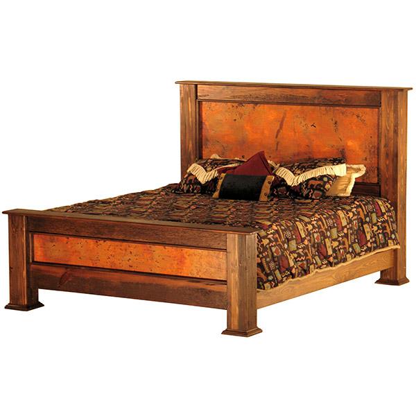 Beds & Headboards Montana Bed w/Copper Panels BED118CU