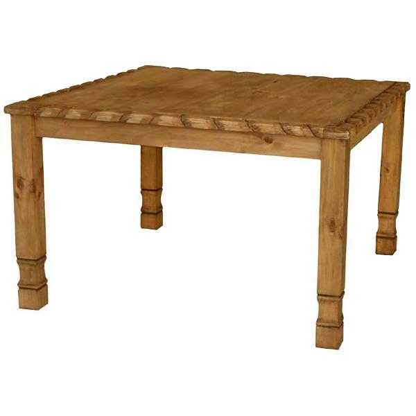 Rustic Pine Collection Texana Square Dining Table MES04R31