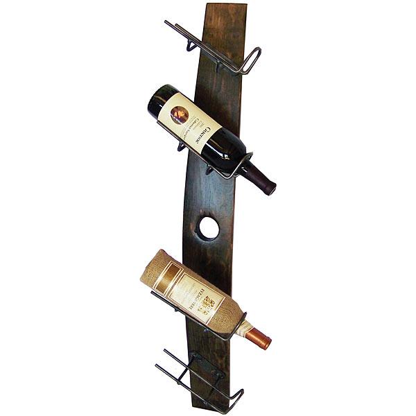 Displays & Wine Racks 4 Bottle Tilt Wall Rack WC118