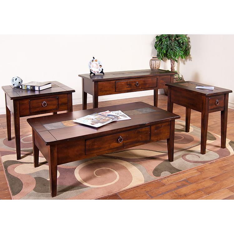 Santa Fe Collection Santa FeSlate Top Tables 3176DC