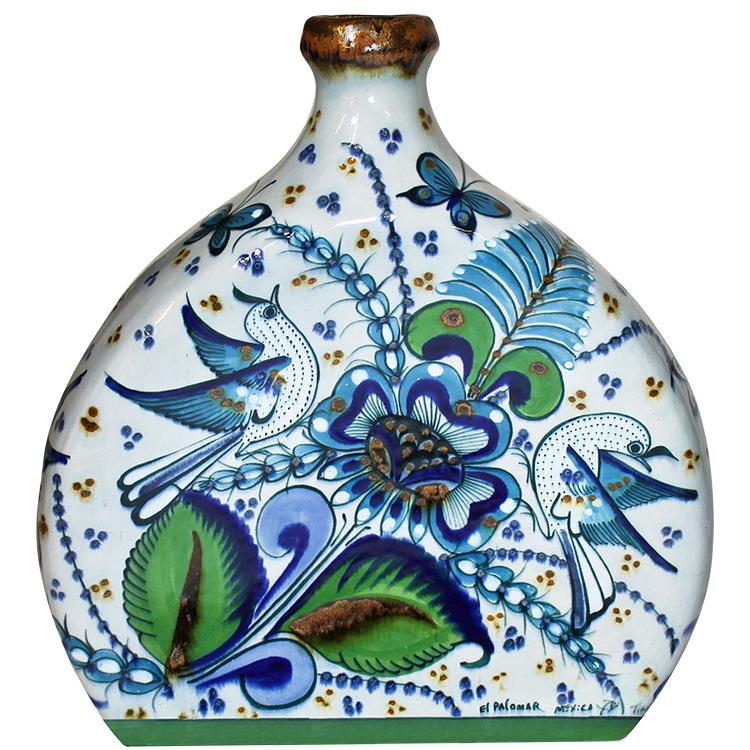 Decorative Pottery Tonala Fino Horseshoe Vase PAL15VS3
