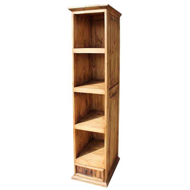 Rustic Pine Collection Small Classic Bookcase LIB106