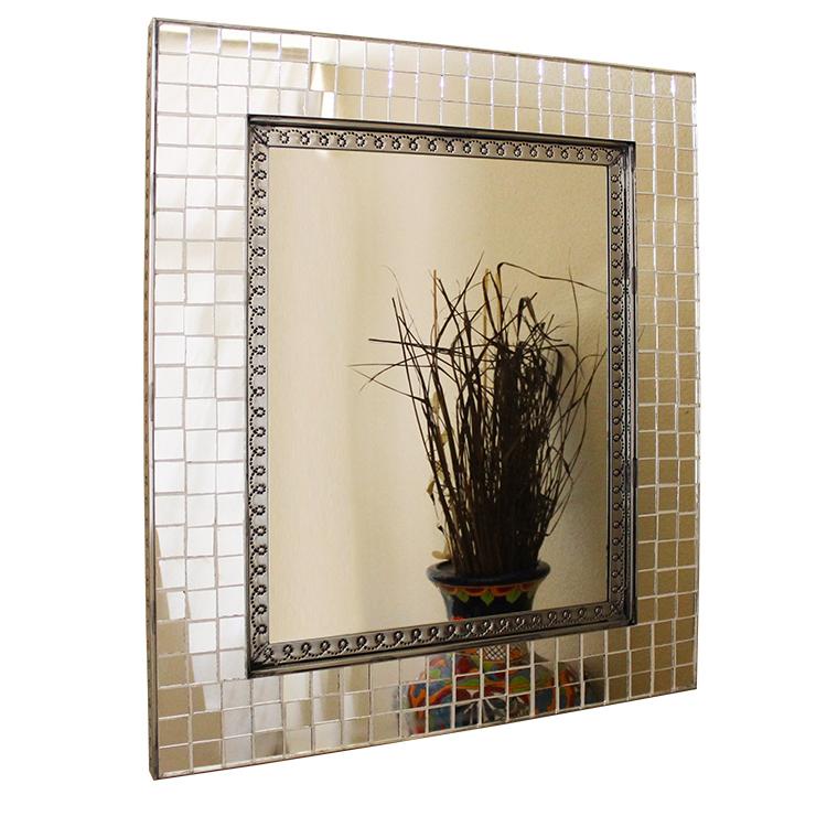 Talavera Tile Mirrors Collection Glass Tile Mirrorw/ Mirrored Tiles