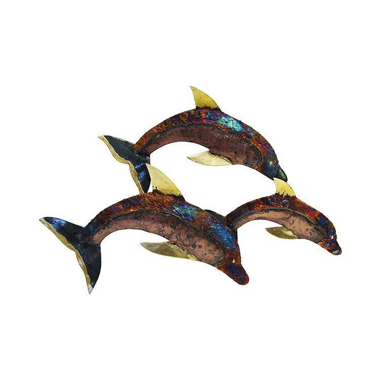 Metal Wall Art Collection Jumping Dolphin MWA17
