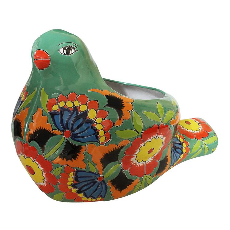 Talavera Planters Collection Talavera Bird Planter TCTP208