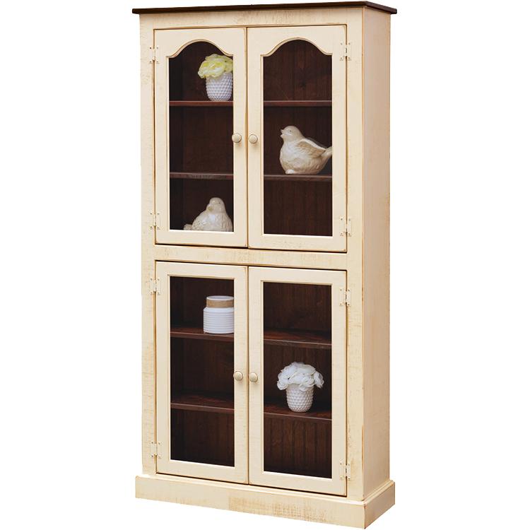 Dining Room 4Door Cupboard w/ Glass ATVITUSA82