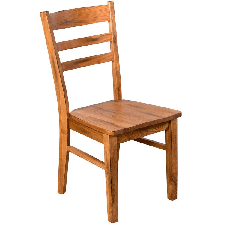 Rustic Oak & Slate Collection Rustic OakLadderback Chair 1616RO