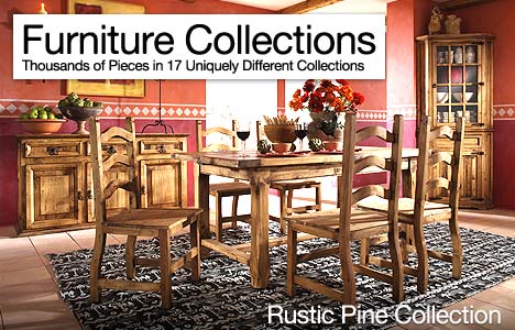 rustic collection Mexican Furniture