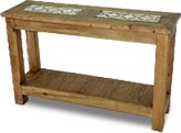 Rustic Pine & Marble Collection