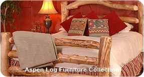 Aspen Log Furniture Collection