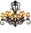 Iron Chandeliers