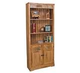Rustic OakInlaid Bookcase
