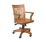 Rustic OakOffice Arm Chair