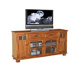 Rustic Oak72 TV Console