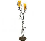 Nyree CollectionDouble Floor Lamp Yellow