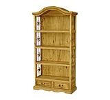 Bonnet Top Bookcase w/Stars