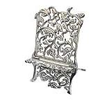 Pewter Grapevine Cookbook Stand