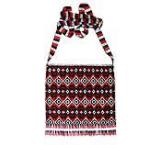 Purse Design 8: Red, Silver & Black