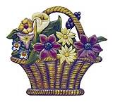 Flower Basket Wall Hanging
