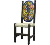 Woven Birds & Flowers Chair