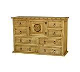 Celeste Star Dresser w/Rope Edge