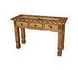 Texana Star Console Table w/Inlaid Marble