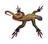 Oaxacan Woodcarving by Jacobo Cortes
