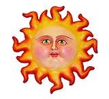 Paper Mache Sun