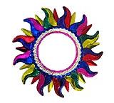 Multicolored Sun Mirror