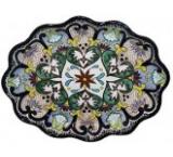 Waved Oval Platter
