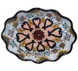 Waved Oval Platter