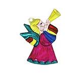 Angel w/Trumpet Ornament