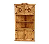 Lg. Corner Cupboard w/Stars
