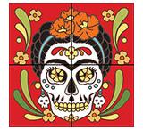 Day of the DeadCeramic Tile Mural