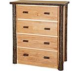 Hickory 4 Drawer Dresser