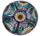 Talavera Snack Tray Set