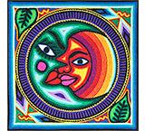 Huichol Yarn Painting
