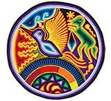 Huichol Yarn Painting