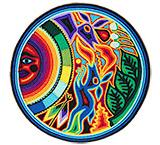 Huichol Yarn Painting