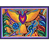 Huichol Yarn Painting