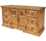 Mansion Star Dresserw/Rope Edge