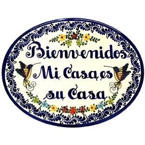 Large Welcome Plaque #2