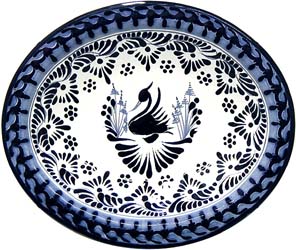 Oval Serving Bowl