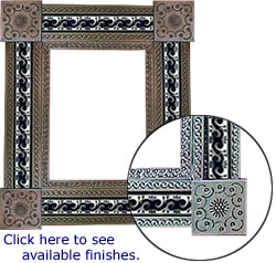 Talavera Tile Mirror