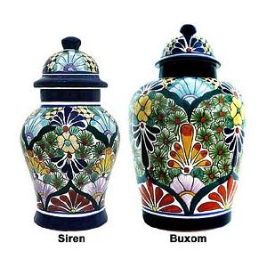 Talavera Ginger Jar