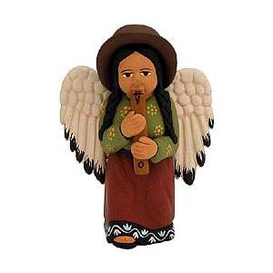 Angel Girl with Flute