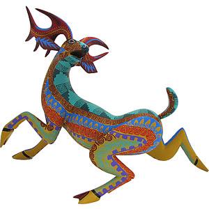 Oaxacan Woodcarvingby Demetrio Cortes